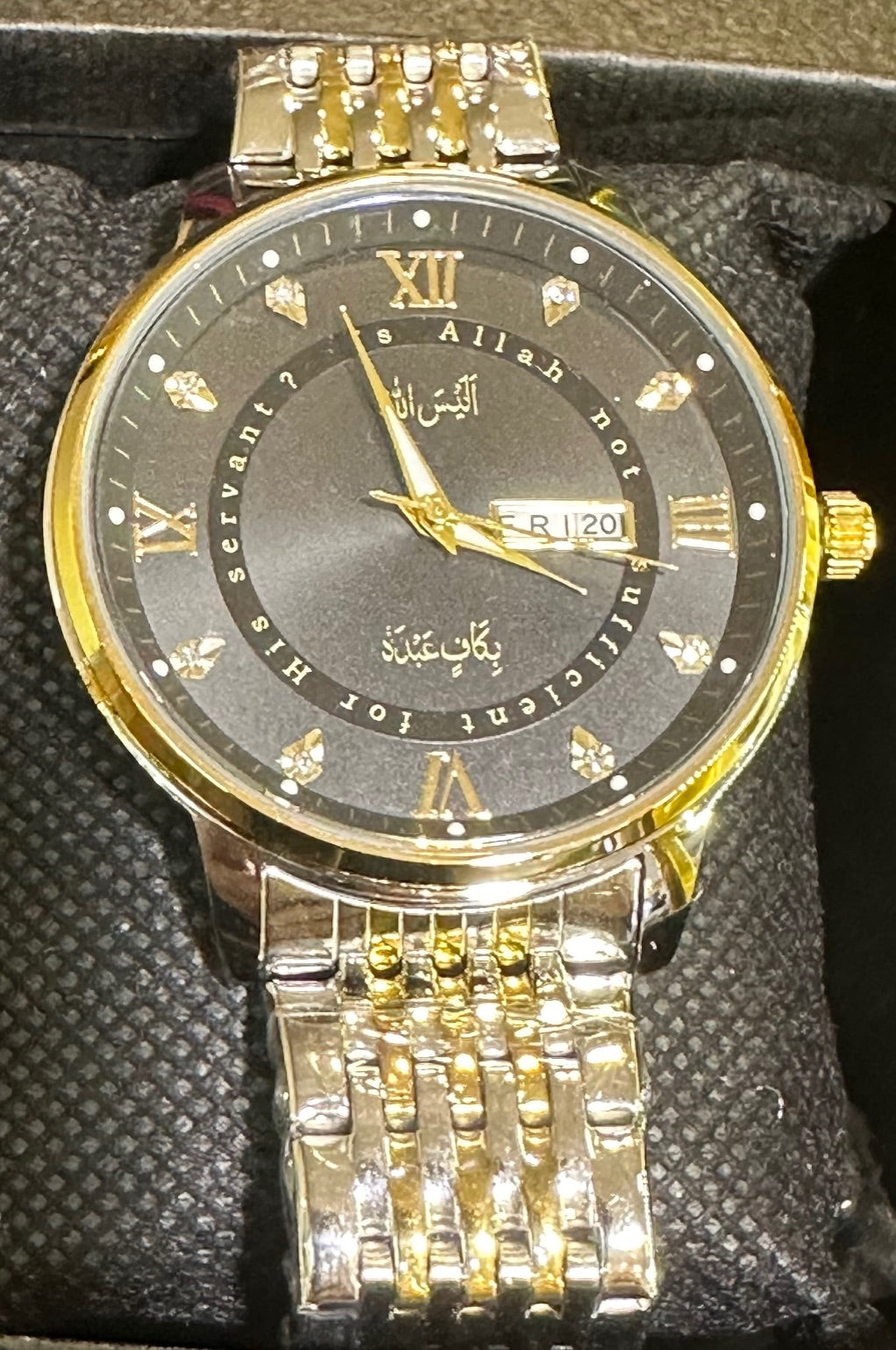 Alaisallah Gents Watch with English Translation