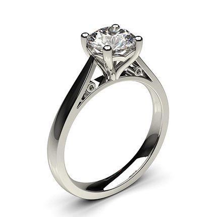 4 Prong Setting Medium Engagement Ring