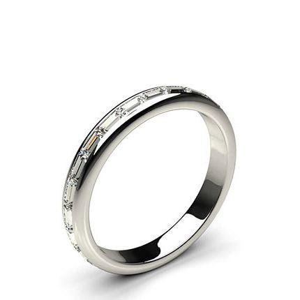 3.00mm Channel Setting Full Eternity Diamond Ring