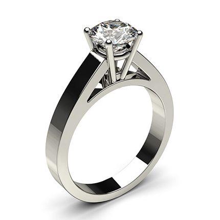 4 Prong Setting Large Engagement Ring