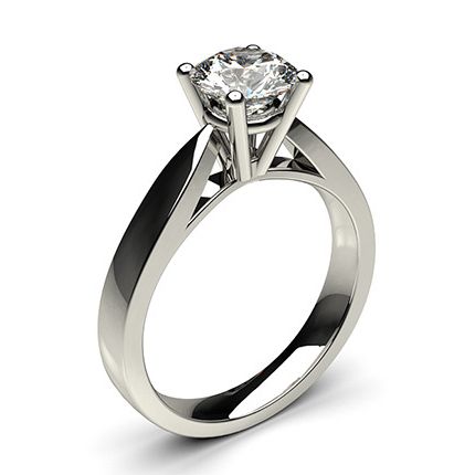 4 Prong Setting Large Engagement Ring