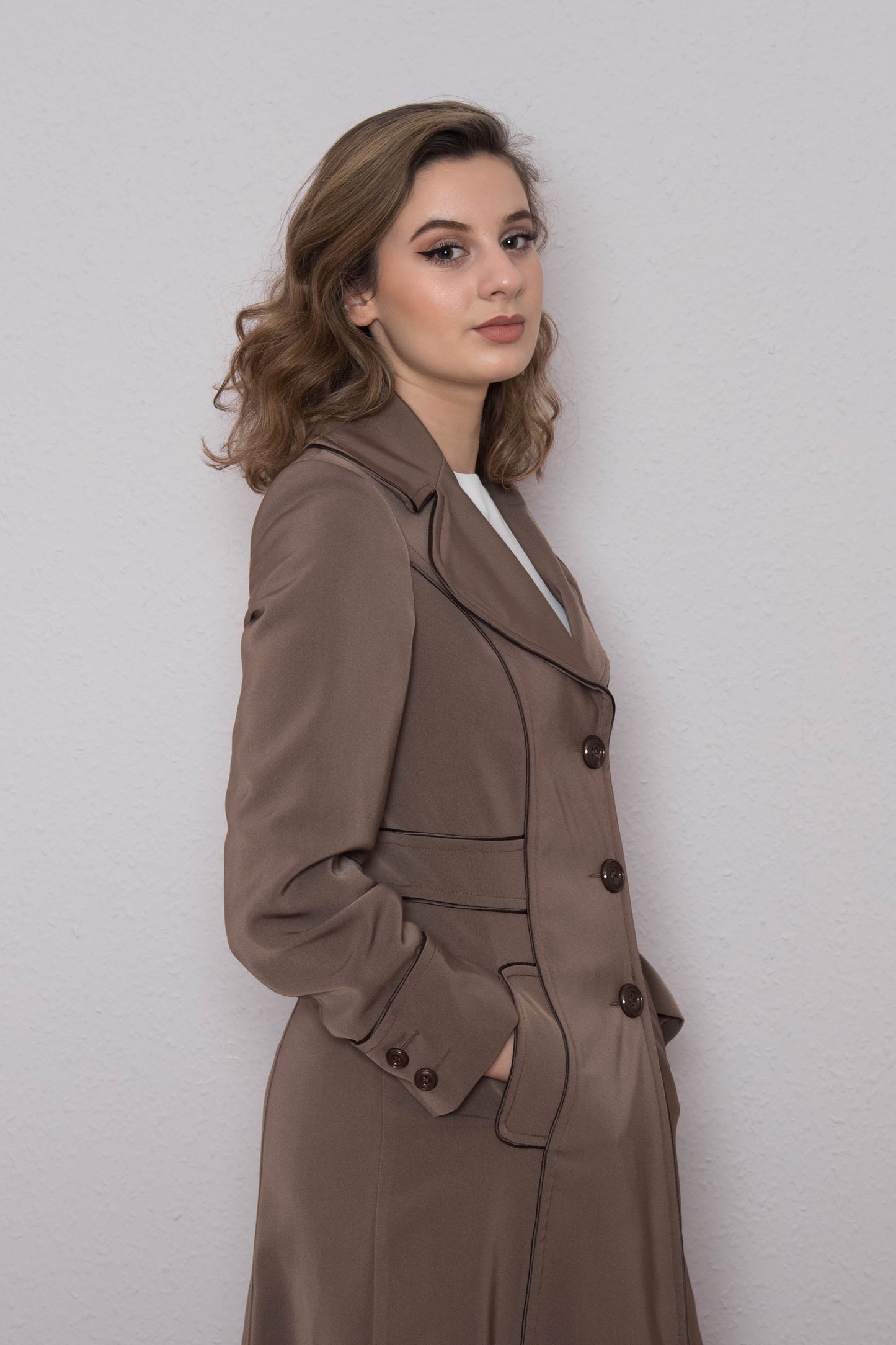 Brown Four Season Coat
