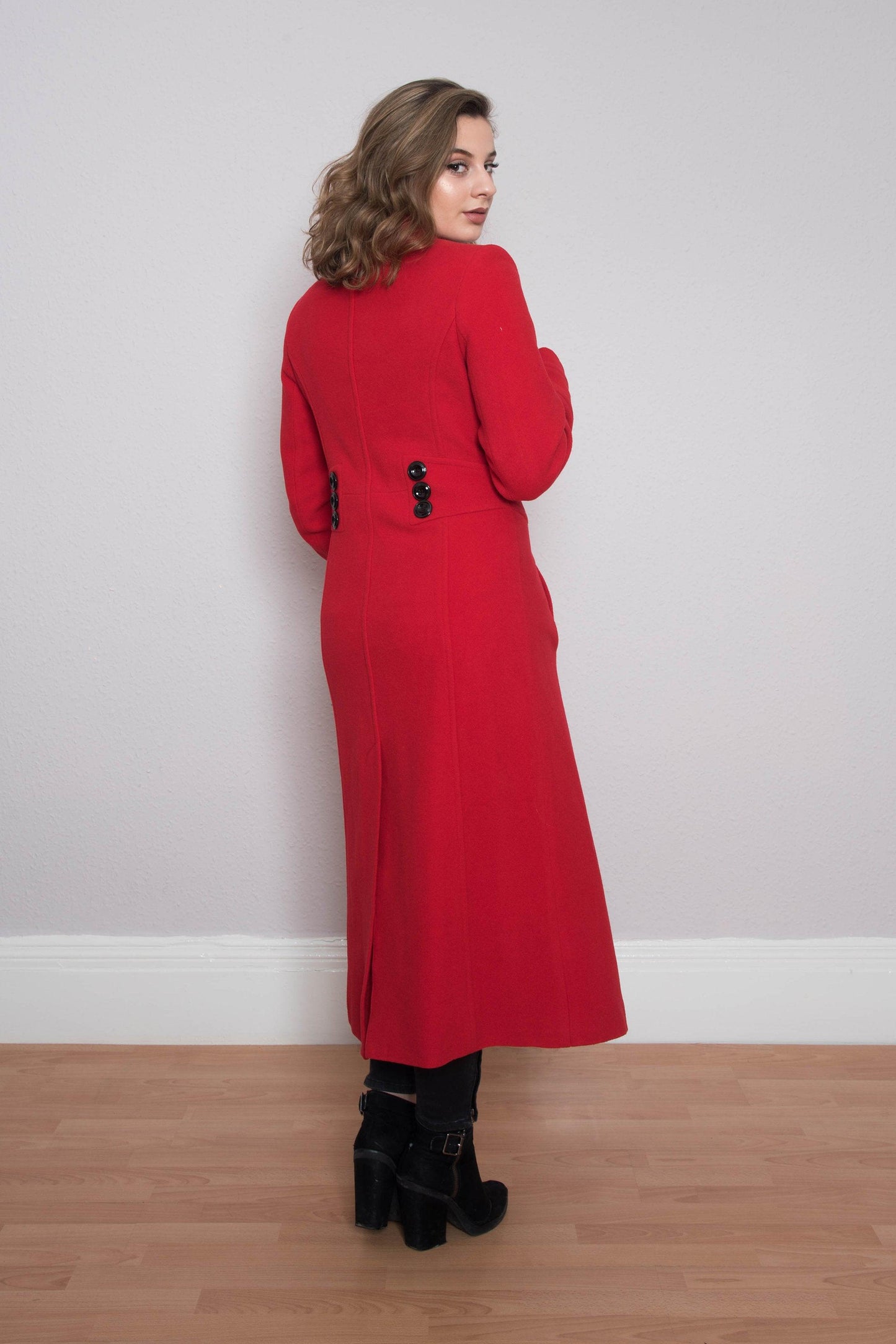 Red Winter Coat