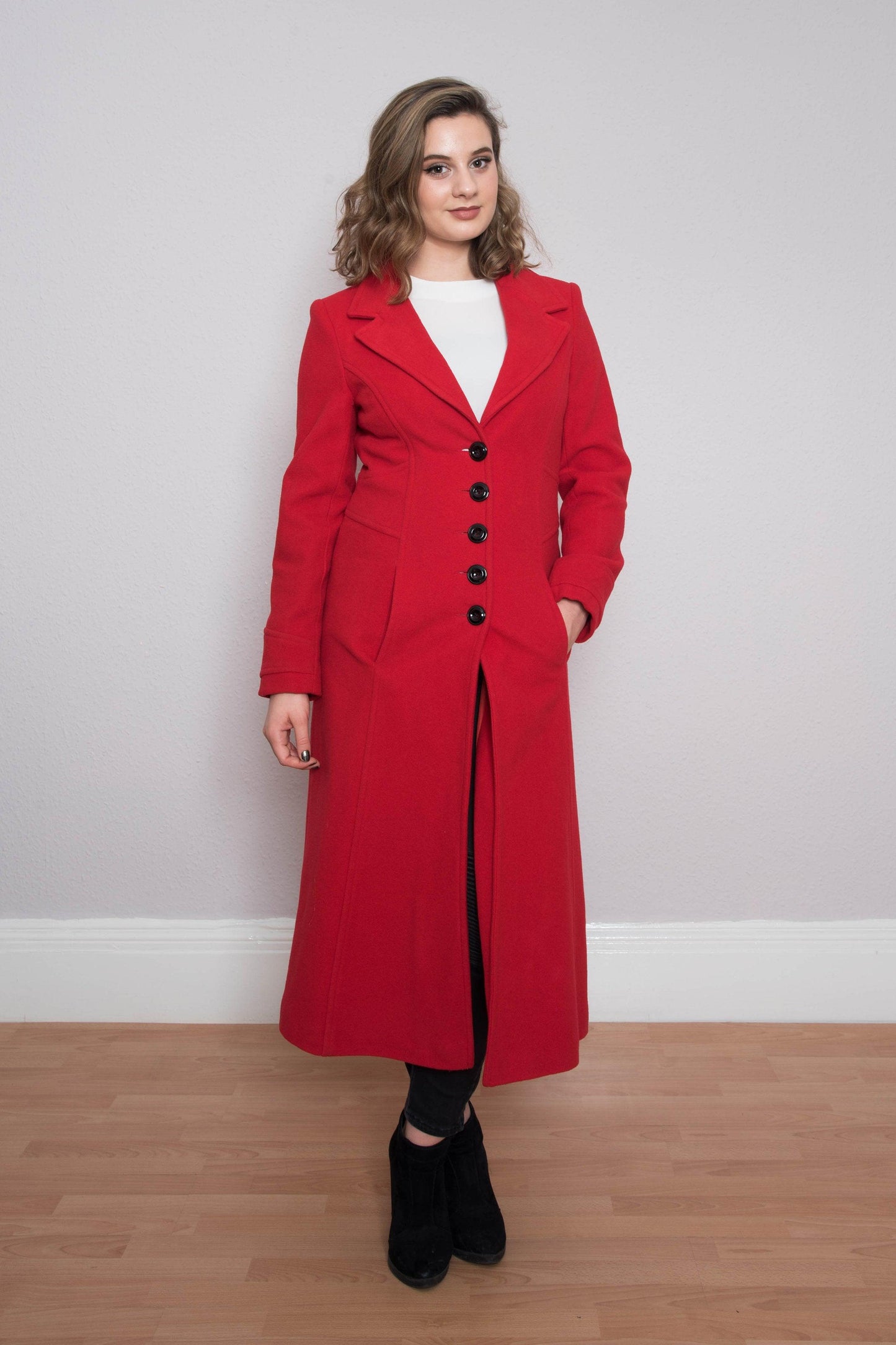 Red Winter Coat