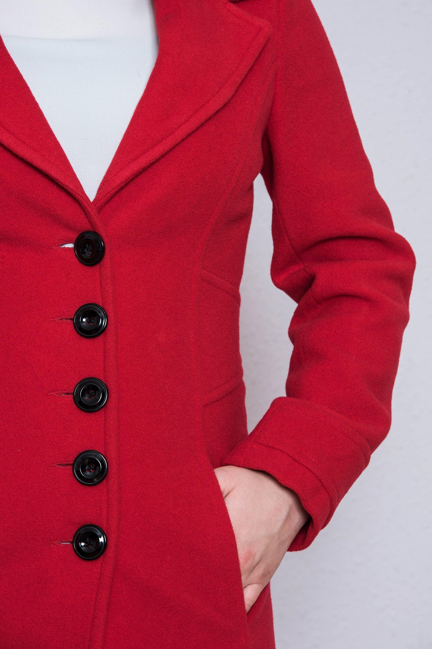 Red Winter Coat