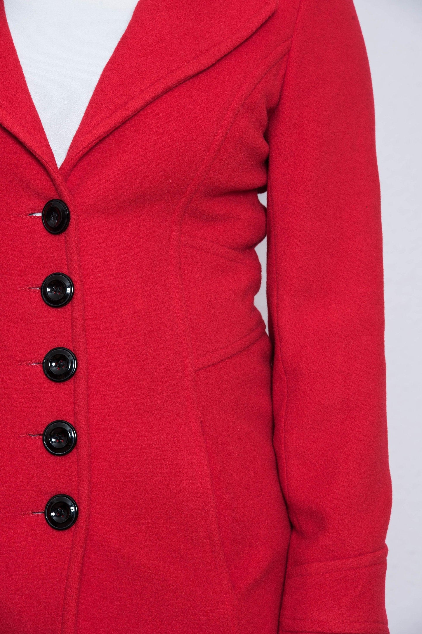 Red Winter Coat
