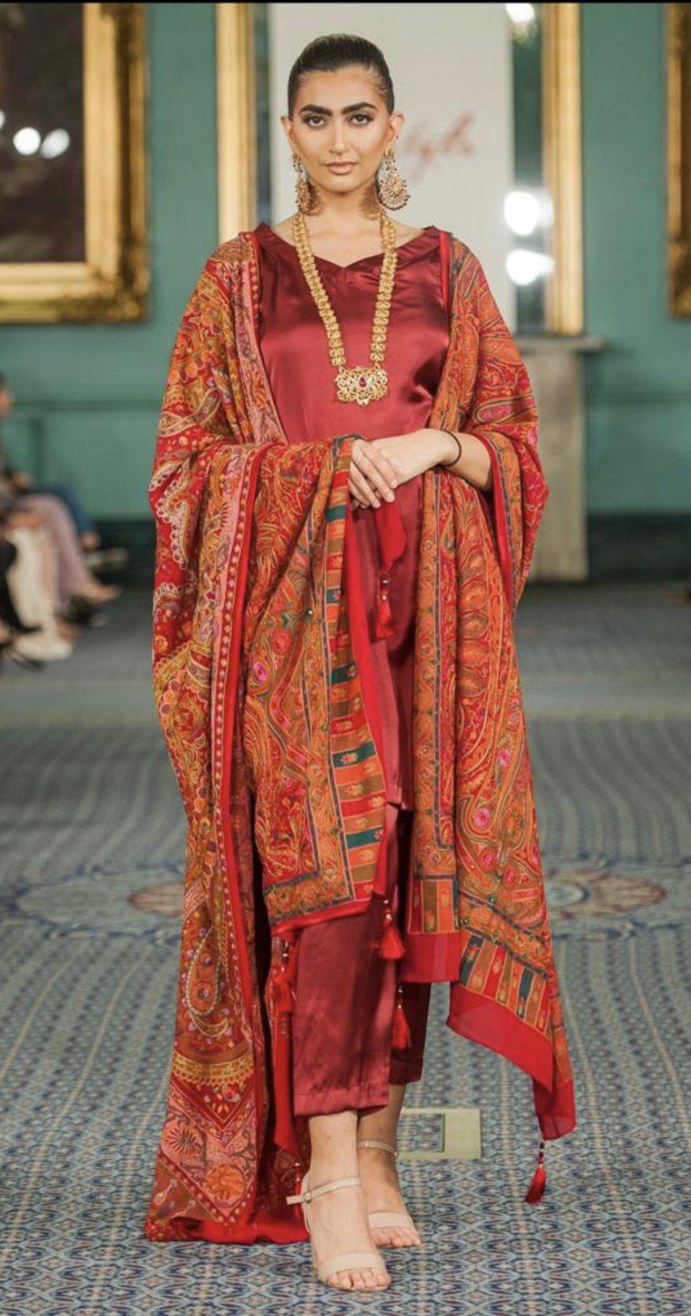 Silk hand made Shawls