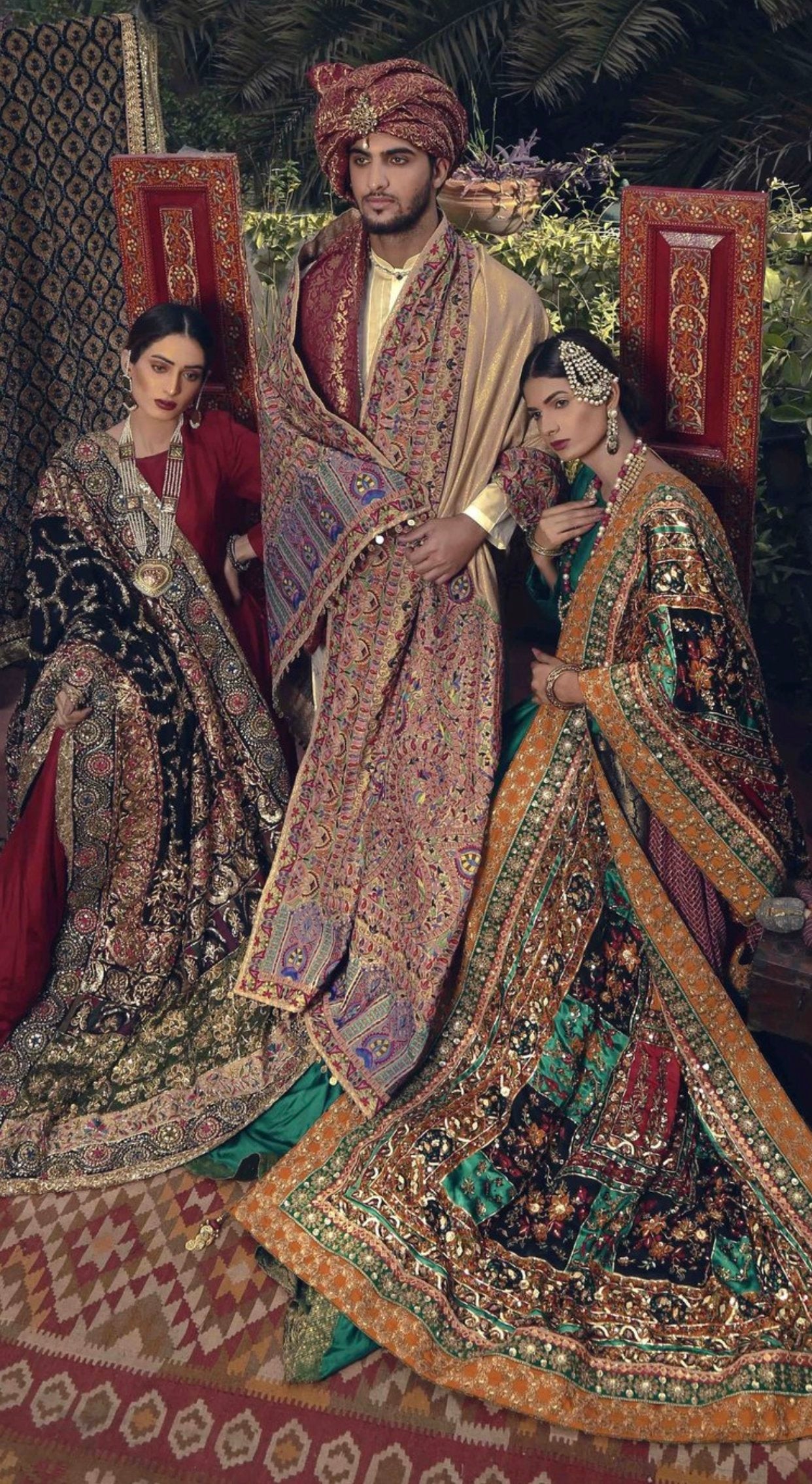 Silk hand made Shawls