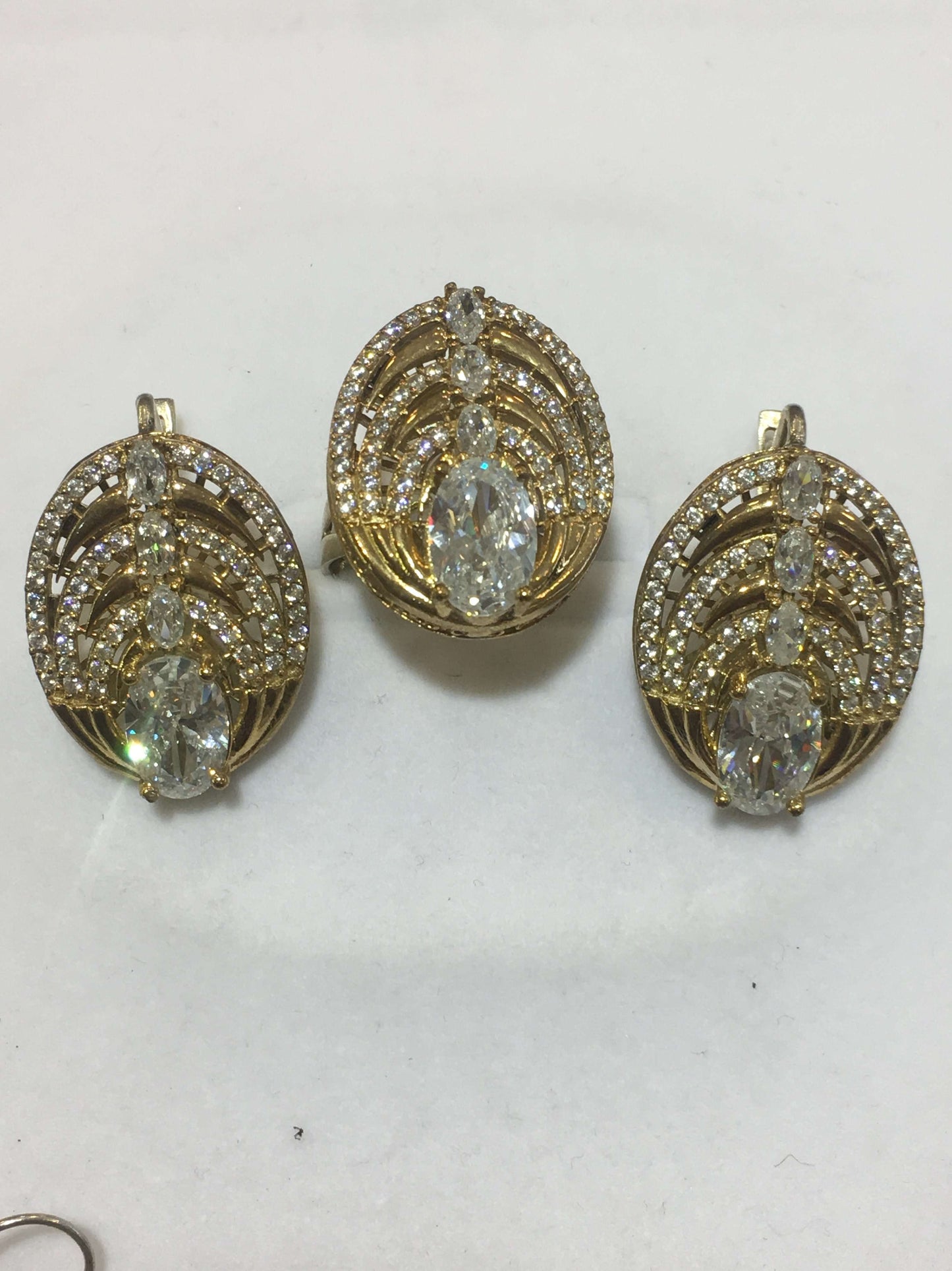 Turkish Sterling Silver Pendent Set