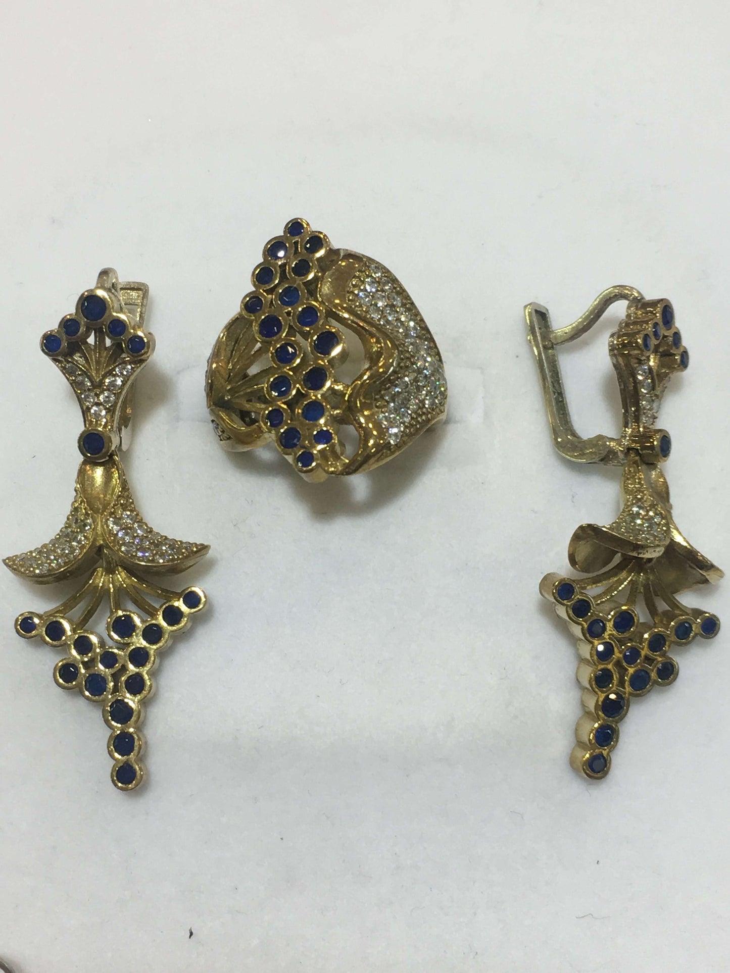 Turkish Sterling Silver Pendent Set