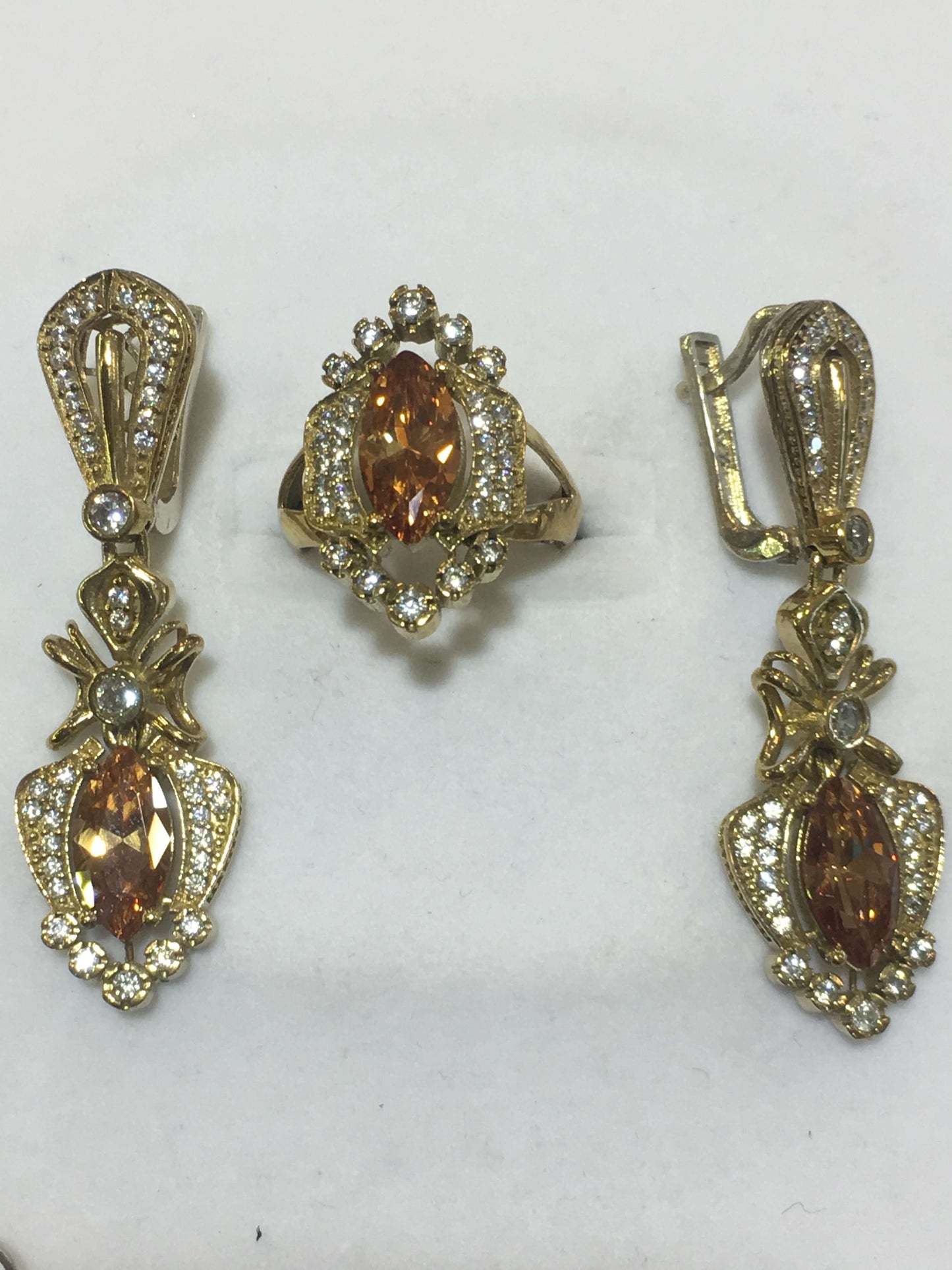 Turkish Sterling Silver Pendent Set