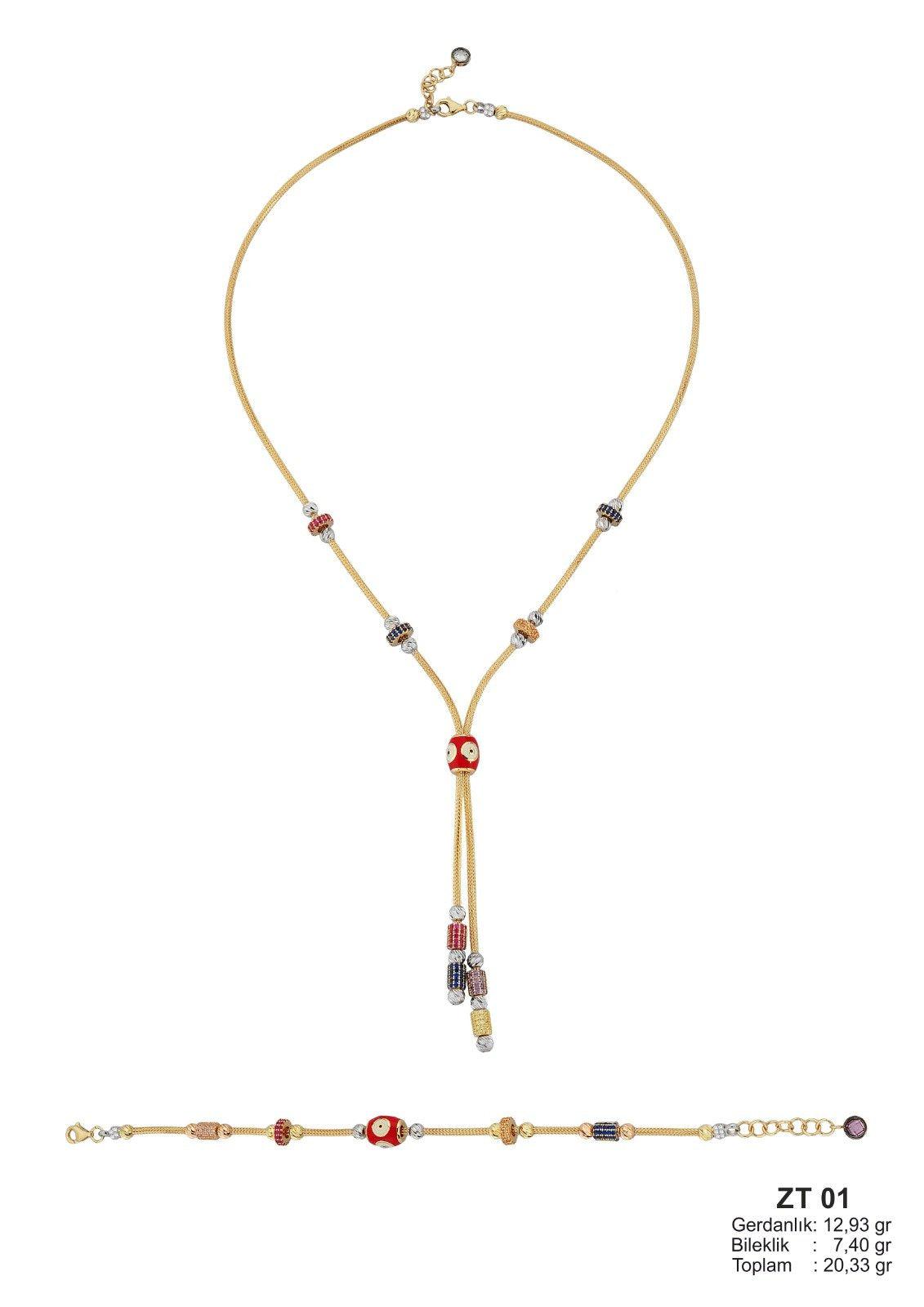 Turkish 22ct Gold Pendent Necklace