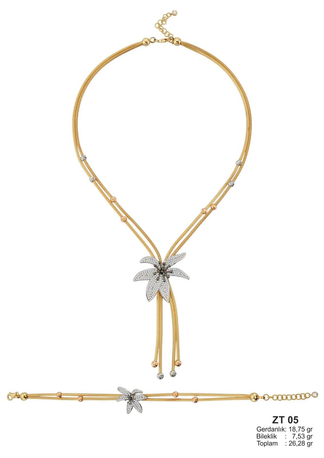 Turkish 22ct Gold Pendent Necklace