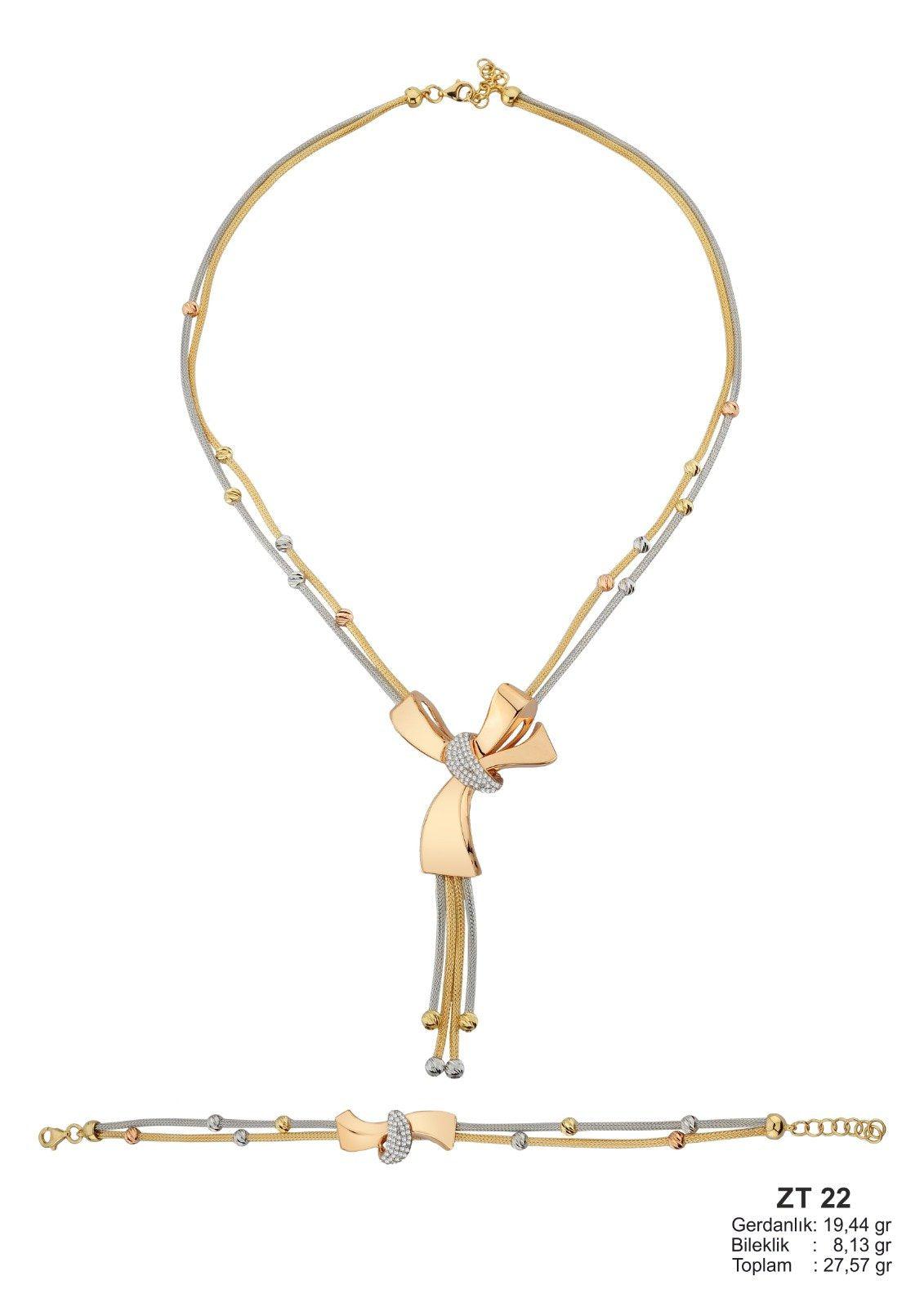 Turkish 22ct Gold Pendent Necklace