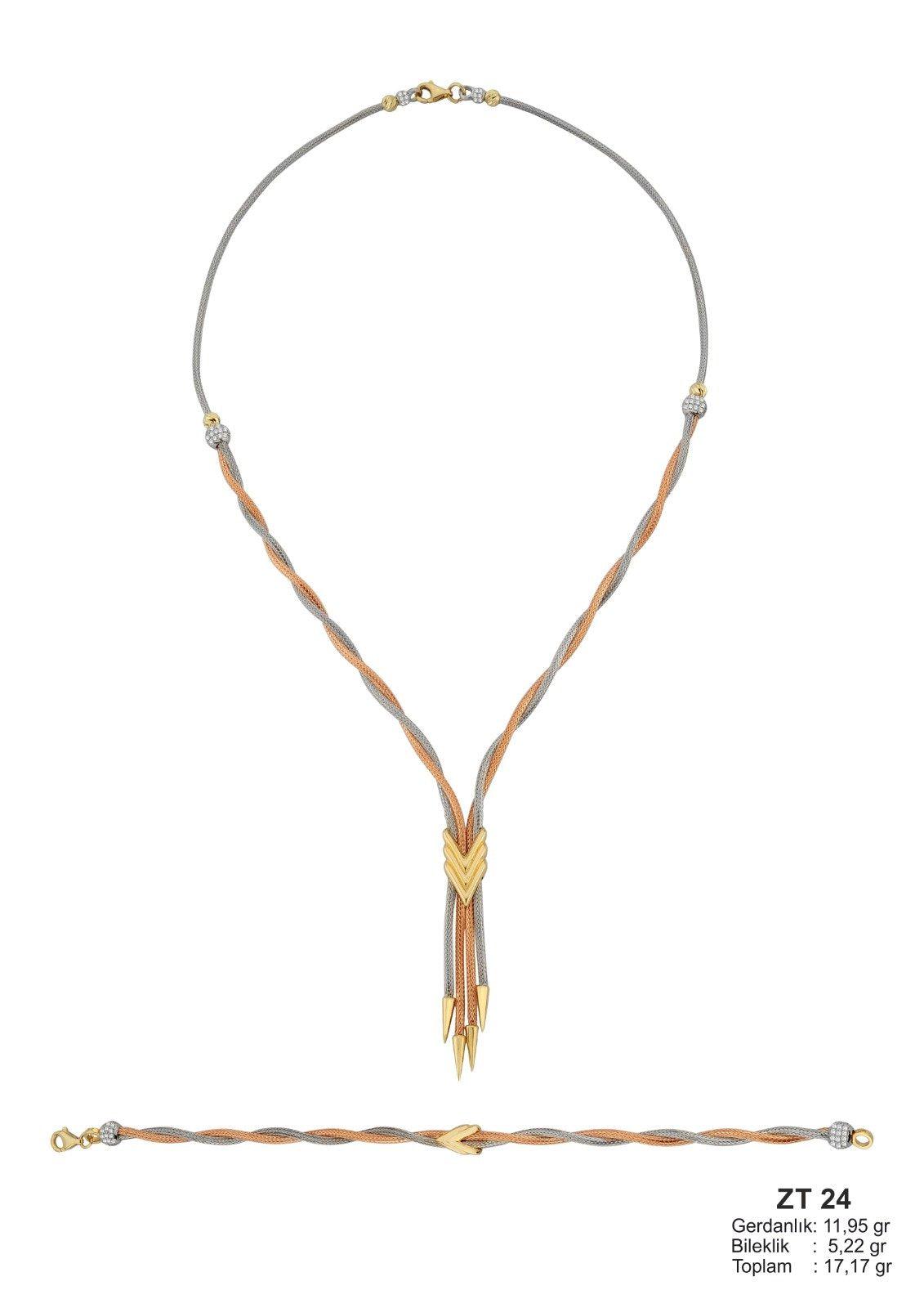 Turkish 22ct Gold Pendent Necklace