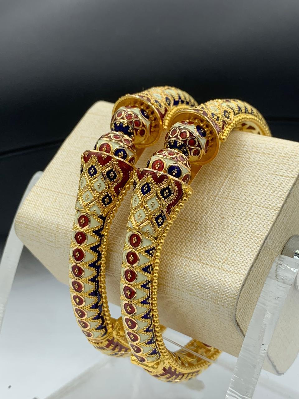 Designer 22ct Gold Bangles