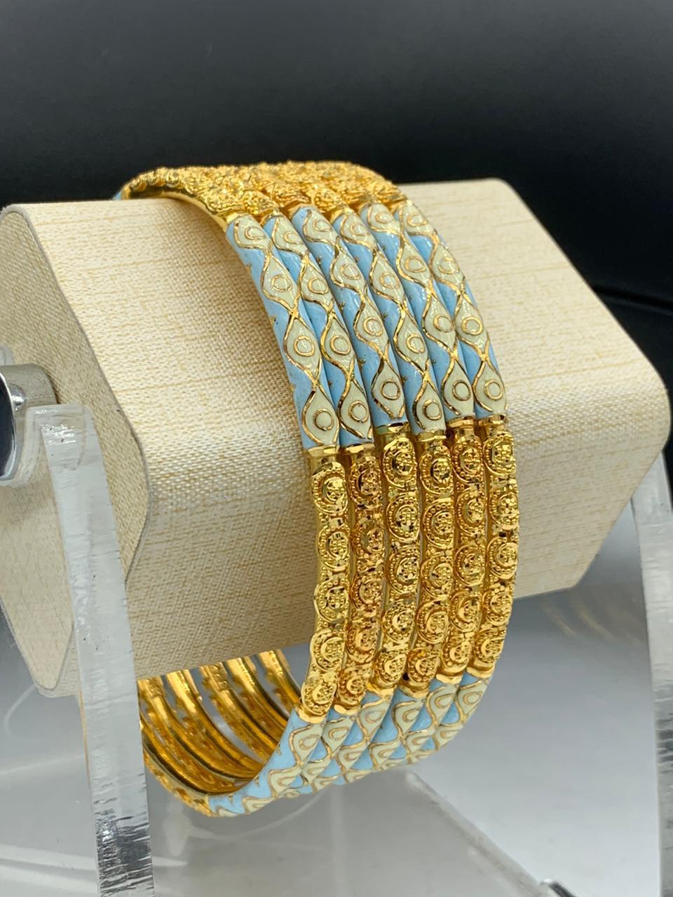 Designer 22ct Gold Bangles