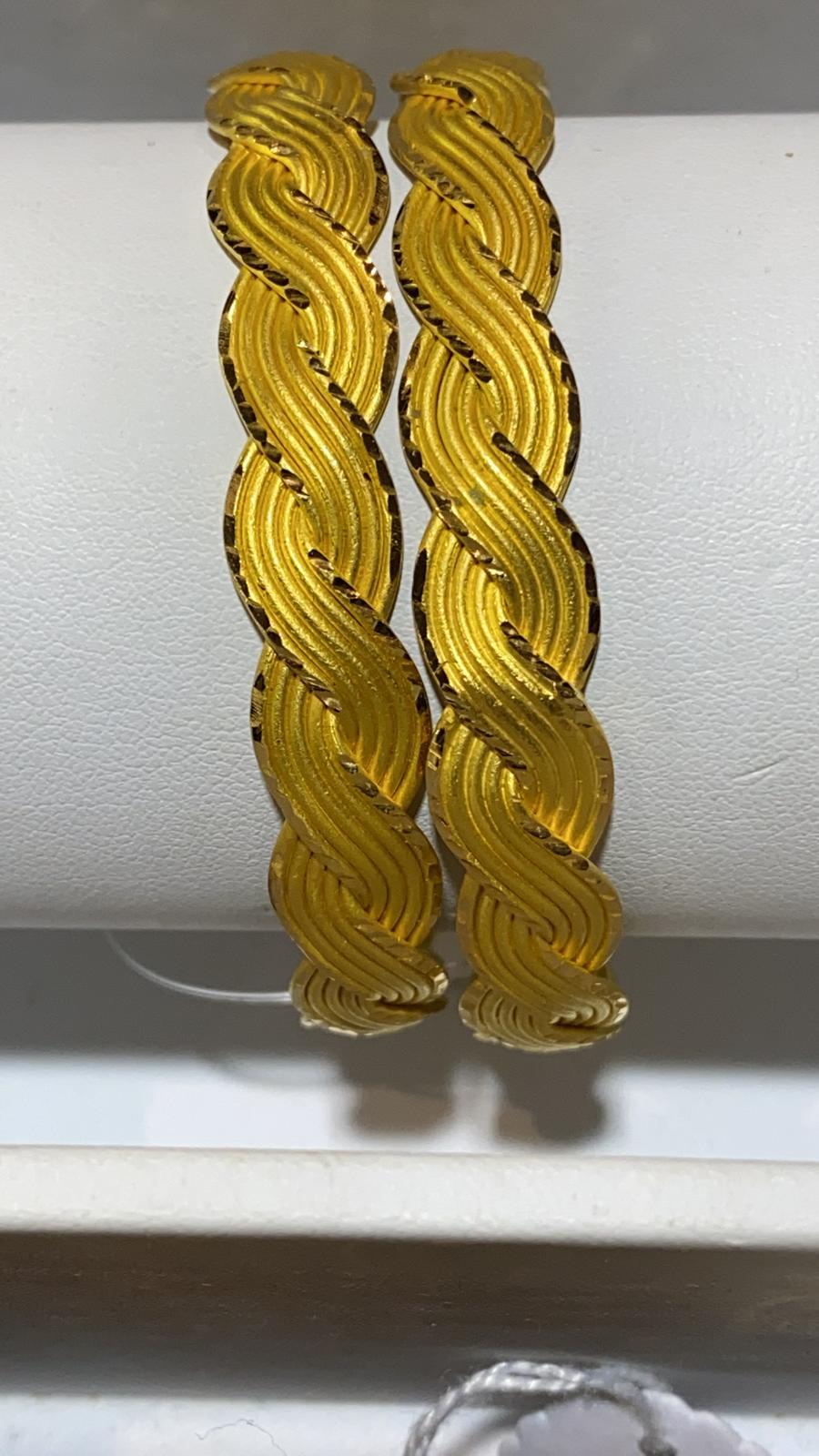 22ct Gold Bangles Turkish Designer Bangles