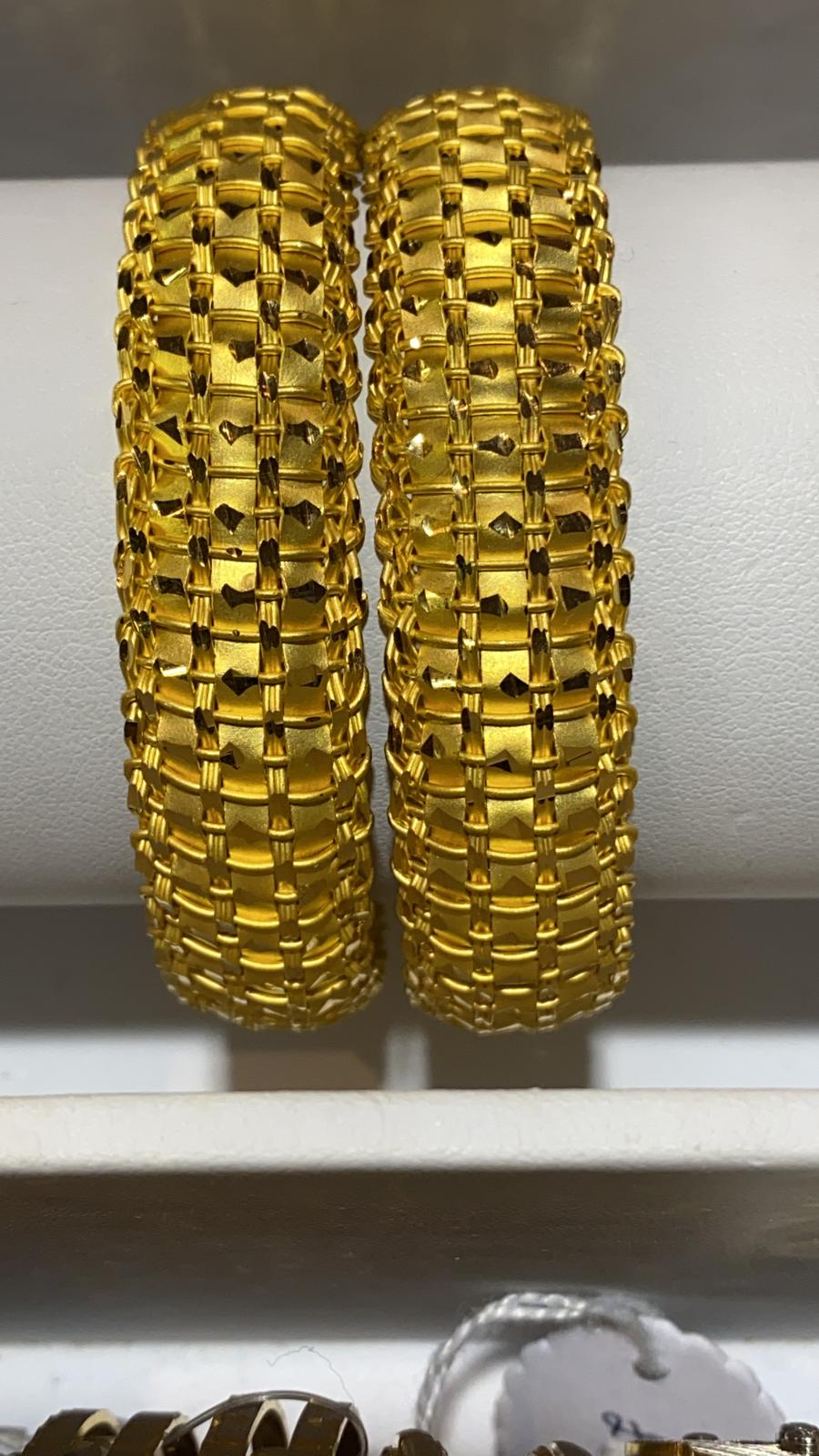 22ct Gold Bangles Turkish Designer Bangles