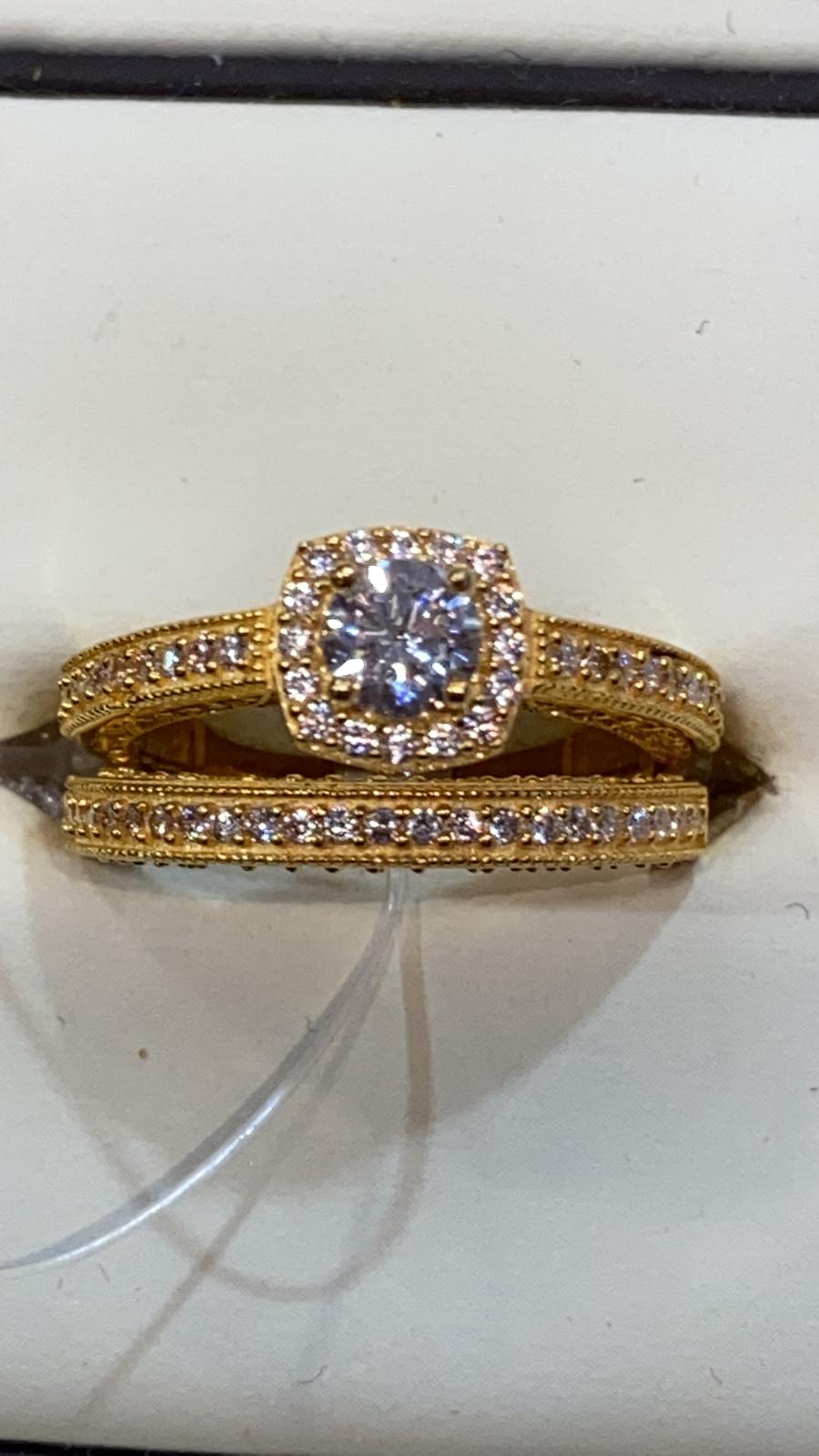 x22ct Gold Ring double