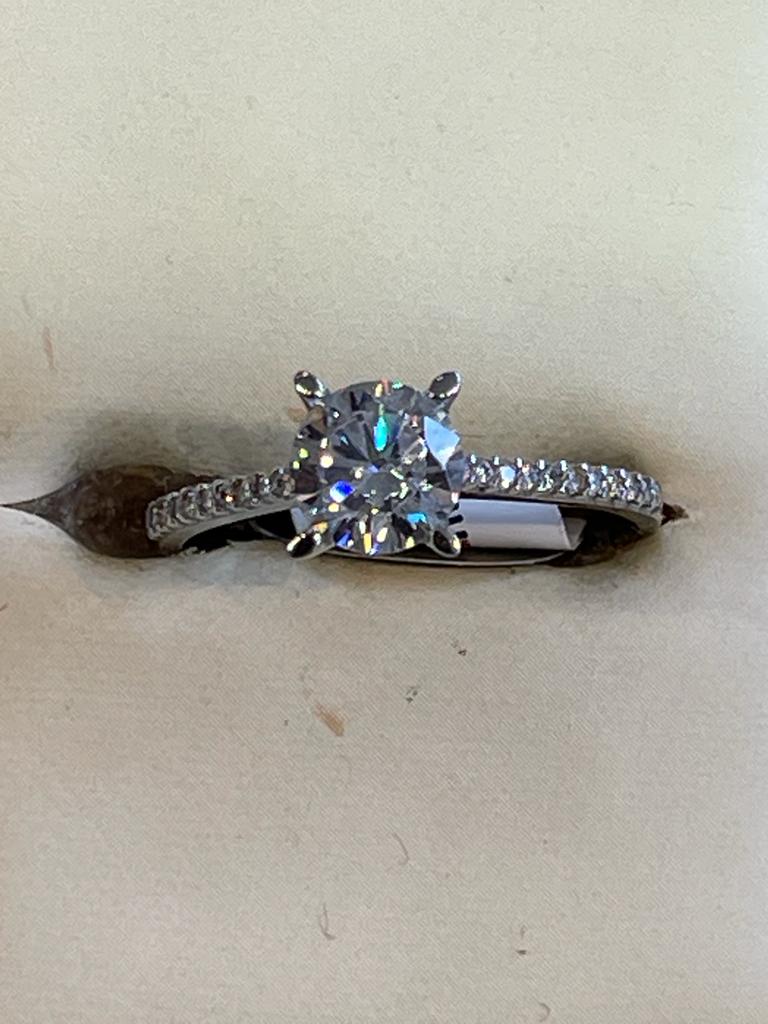 White Gold Ring