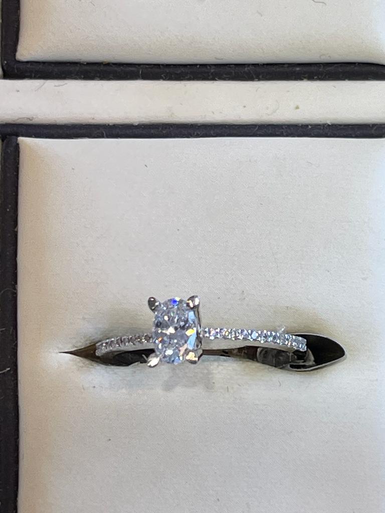White Gold Ring