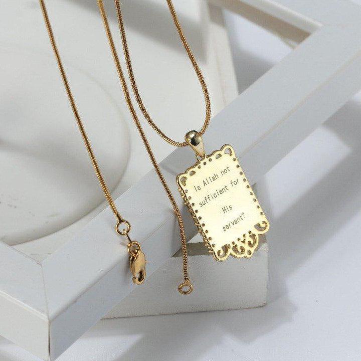 Alaisallah Pendent Gold Plated