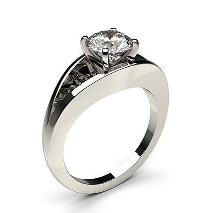 White Gold Diamond Engagement Ring