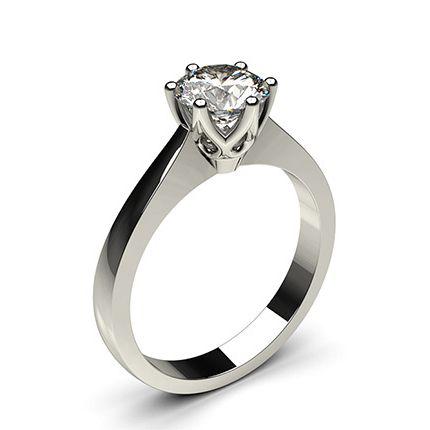 6 Prong Setting Medium Engagement Ring