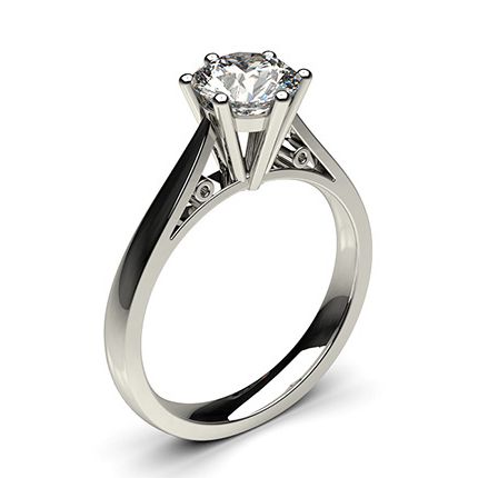 6 Prong Setting Medium Engagement Ring