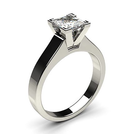 4 Prong Setting Large Engagement Ring