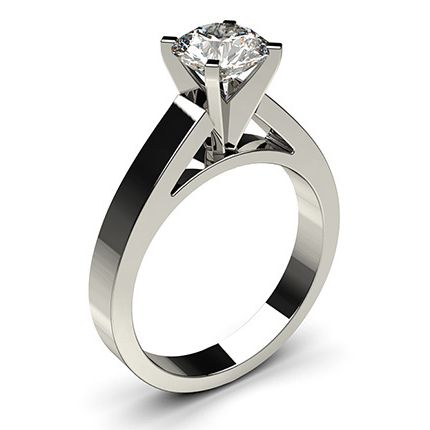 4 Prong Setting Large Engagement Ring