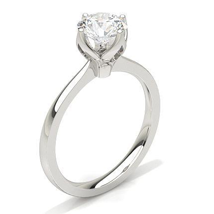 White Gold Diamond Engagement Ring