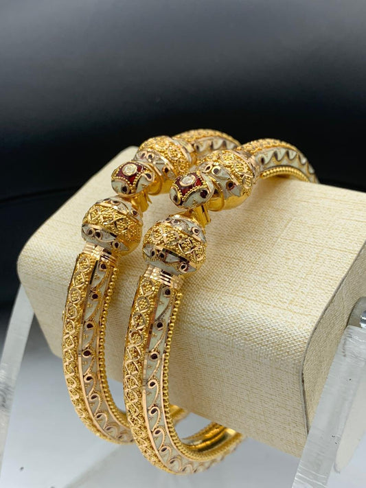 Designer 22ct Gold Bangles