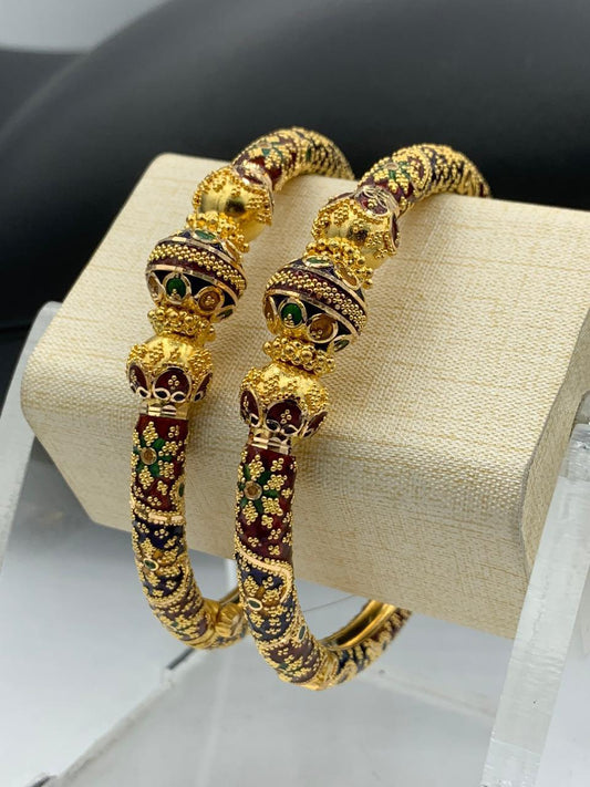 Designer 22ct Gold Bangles