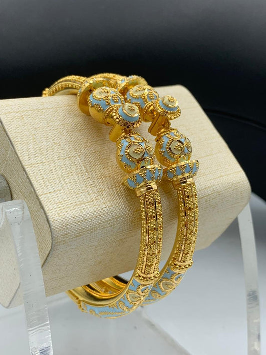 Designer 22ct Gold Bangles