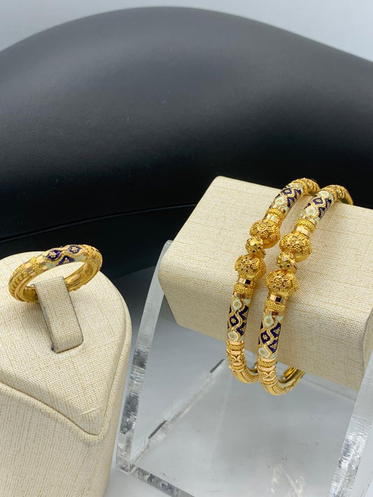 Designer 22ct Gold Bangles