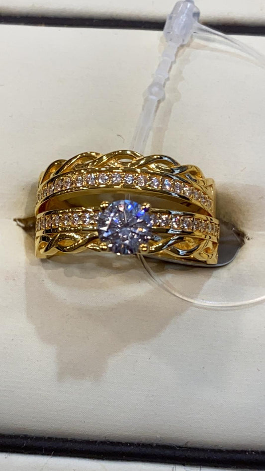 x22ct Gold Ring double