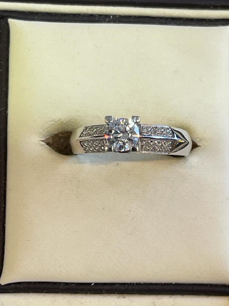 White Gold Ring
